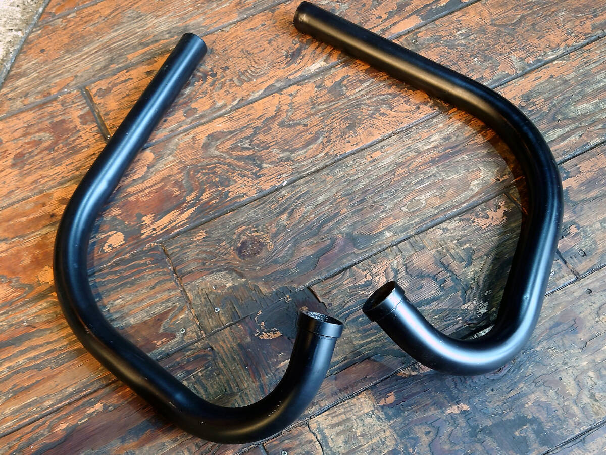 W650 EJ650A エキゾースト エキパイ ブラック _画像1