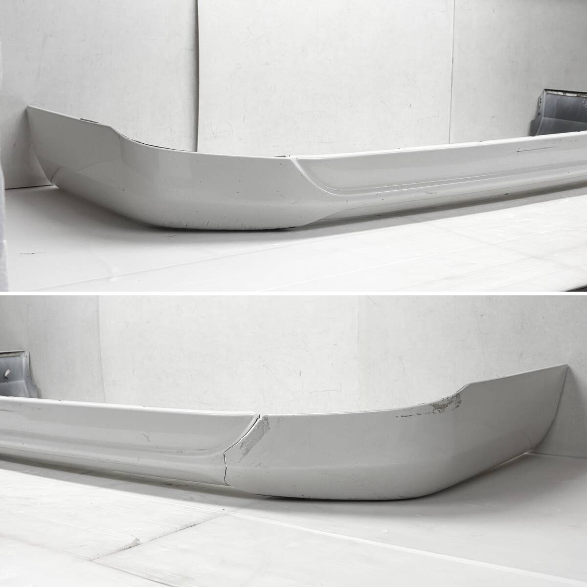 ★送料込★即決 ESSEX 4型～ ナロー ハイエース 200系 フロント リップ スポイラー Ver.4 (ホワイトパール 070) エセックス 白 9204_画像2