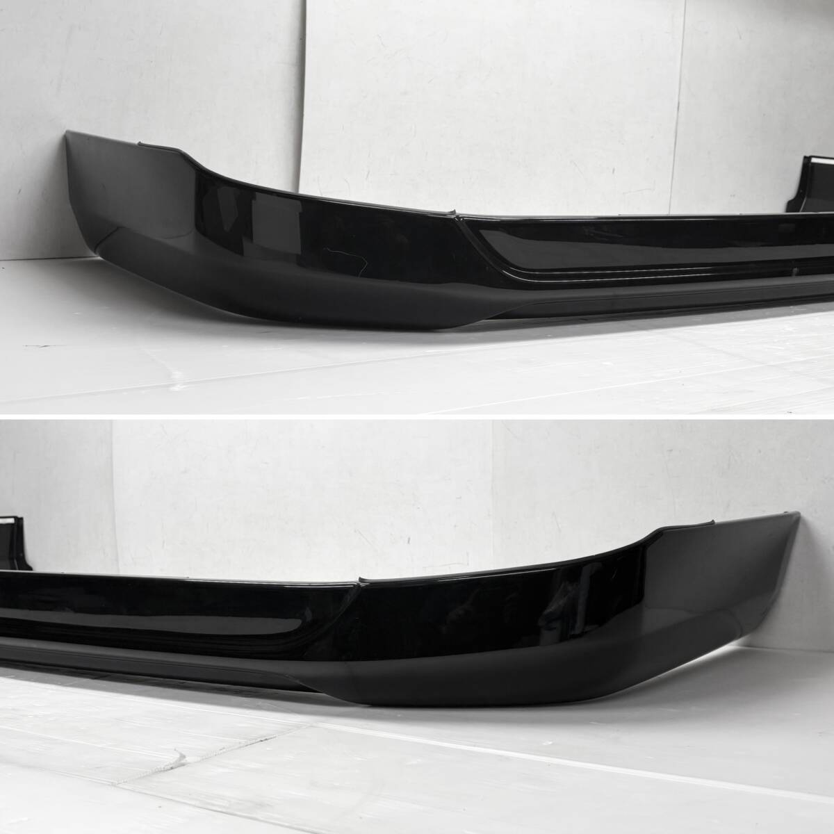 ★割れ無 送料込★即決 ESSEX 4型～ ナロー ハイエース 200系 フロント リップ スポイラー Ver.4 (ブラックマイカ 209) エセックス 黒 9205_画像2