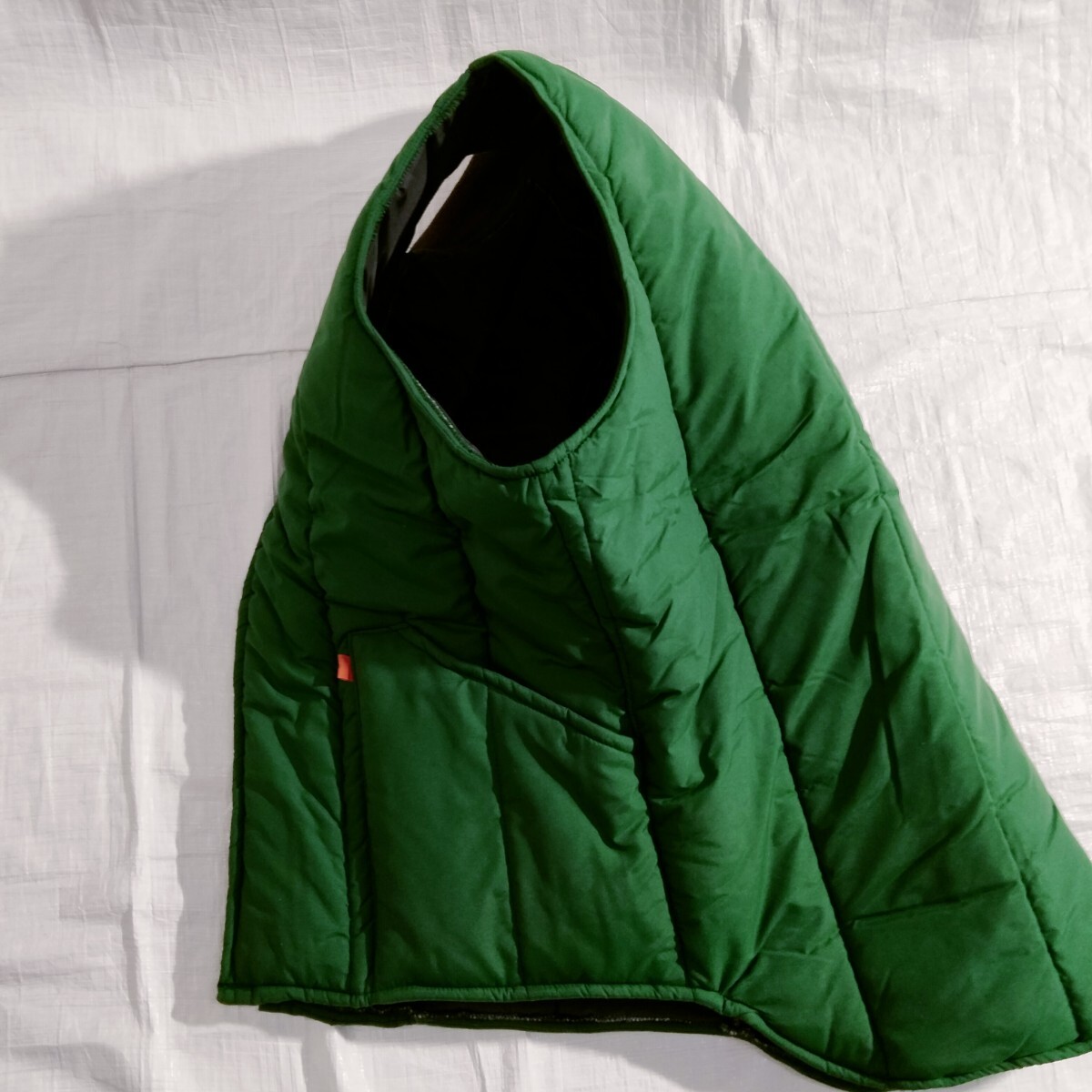 DICKSON ディクソン DI-234 poly green VERTICAL VEST 10oz Vertical キルテッド インサレーテッド the bluest overalls ダウン　ベスト_画像9