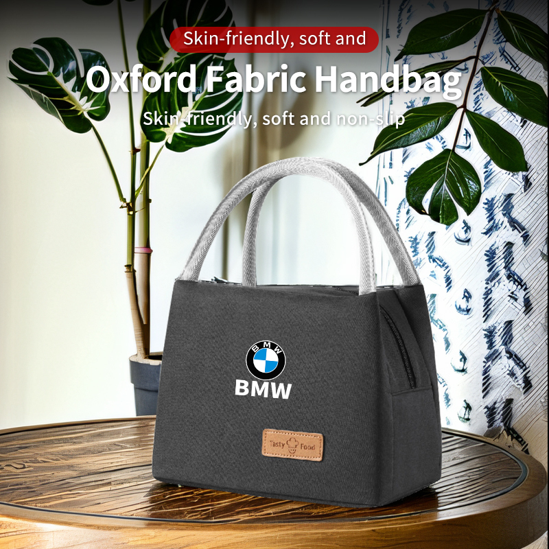 BMW ロゴ入り ランチバック ピクニックバッグ No2 保冷 大きめ おしゃれ 保温 保冷 メンズ レディース お弁当袋 大人 ビジネス ファスナー _画像1