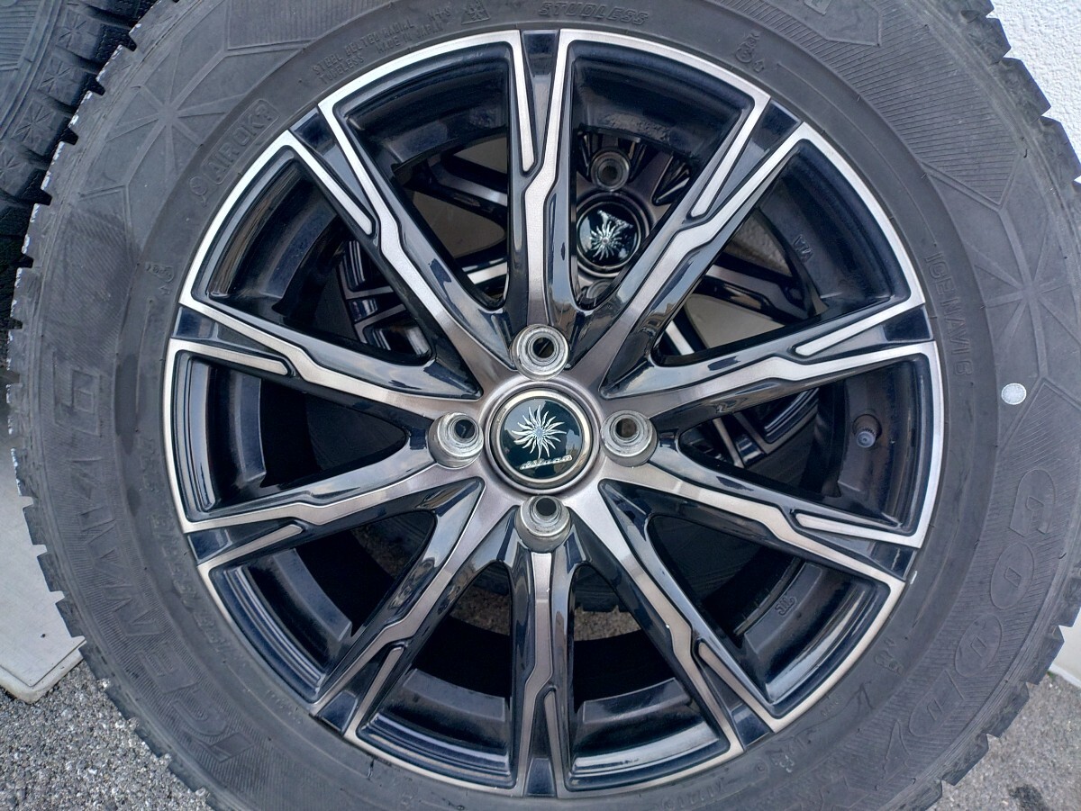 激安１０００円スタート　トヨタ　ライズ　ダイハツ　ロッキー　スタッドレス付アルミセット　１９５／６５Ｒ１６_画像4