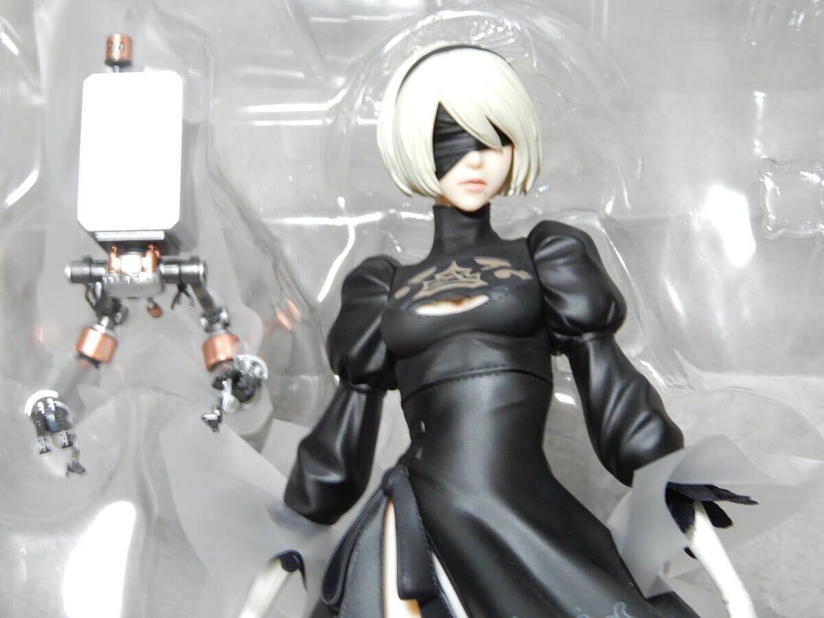 ニーアオートマタ NieR：Automata 2B (ヨルハ 二号 B型) DX版 完成品フィギュア [スクウェアエニックス]　フレア　_画像7