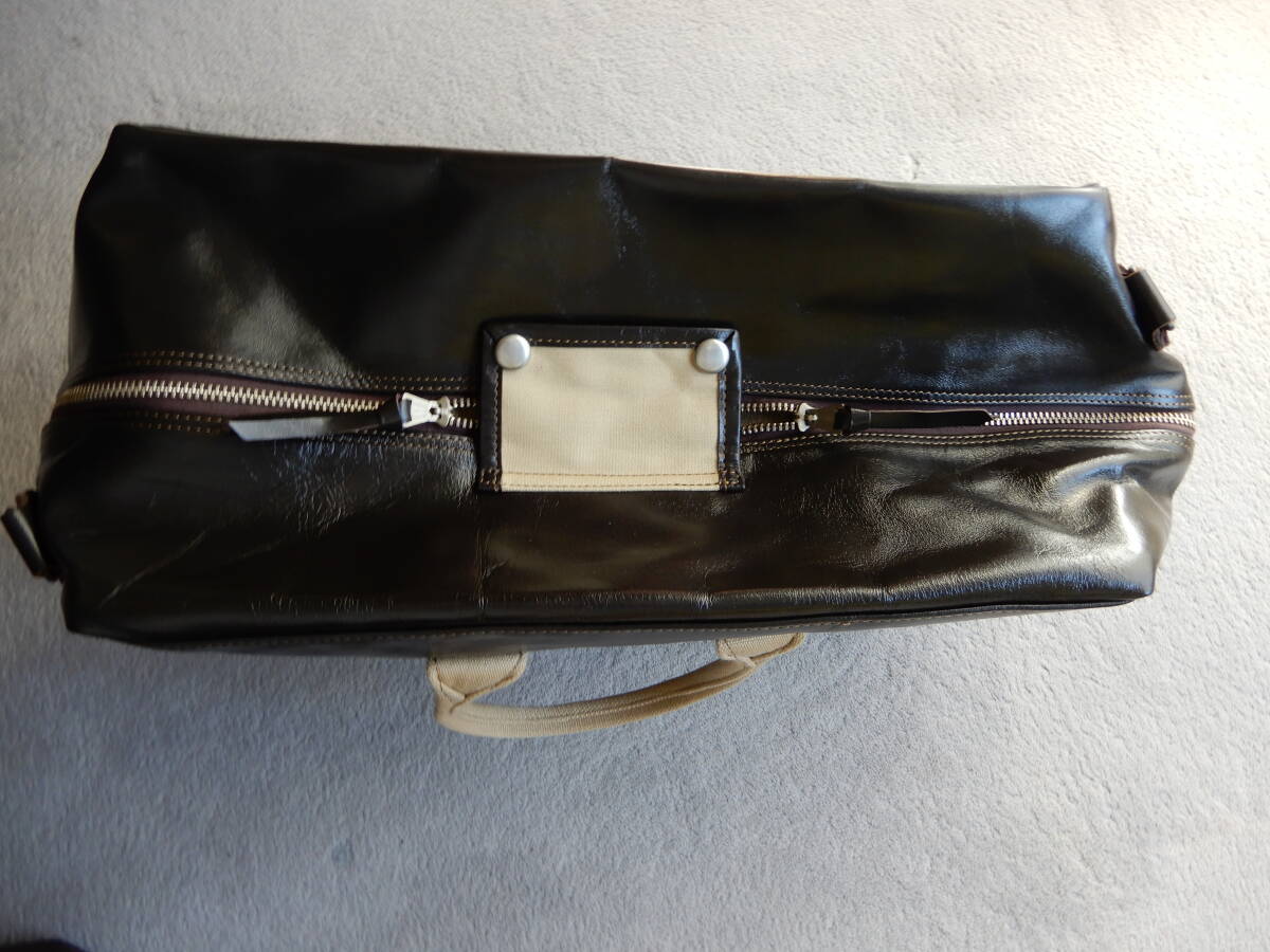 トイズマッコイ ホースハイド　アヴィエイター キットバッグ　 V.HILTS TOYS McCOY 未使用品_画像3