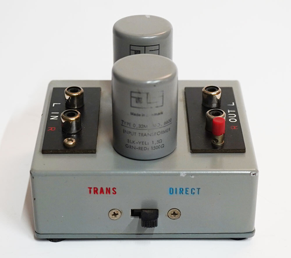 オルトフォン　Ortofon　デンマーク　JS（ヨルゲン・ショウ）製　MCトランス　No.6600　中古品_画像1