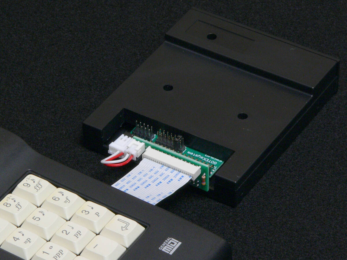 [台数限定] YAMAHA QY300専用 Gotek FDDエミュレーター(USBドライブ)_画像5