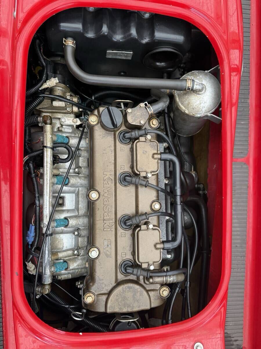 kawasaki カワサキ STX-15F ジャンク 2004年式 赤 アワー380 _画像7