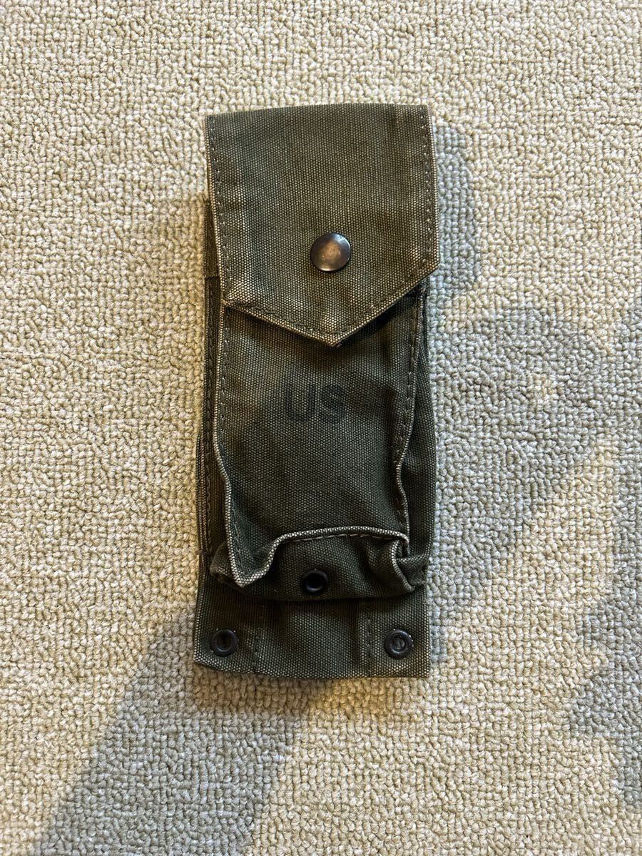 ベトナム戦争　米軍　M56 アムニッシュン・マガジンポーチ M14マガジンポーチ　H型サスペンダー　M1943海兵隊ピストルベルト_画像4