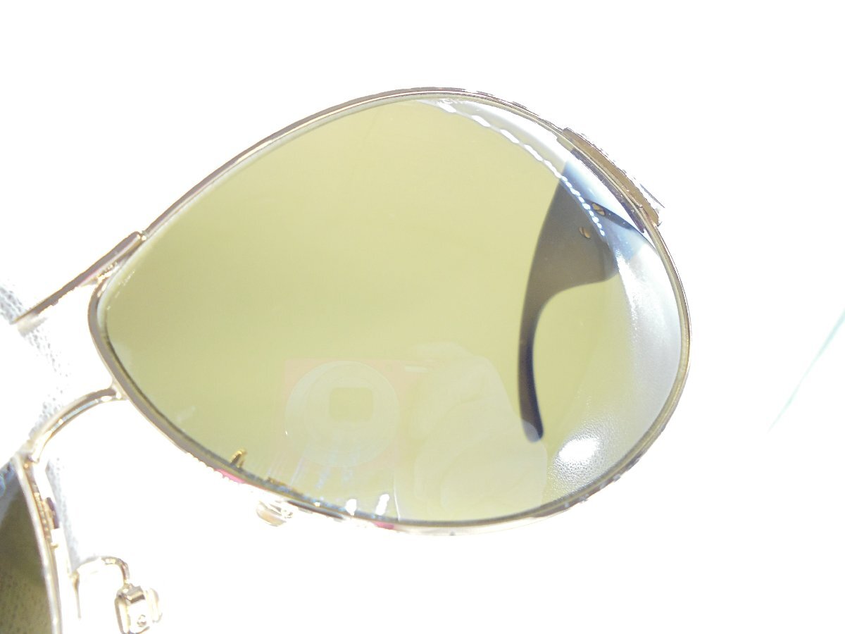 [80]1 иен ~CHANEL Chanel здесь Mark солнцезащитные очки 4128 64*11 125 оттенок коричневого царапина загрязнения есть с футляром текущее состояние товар 