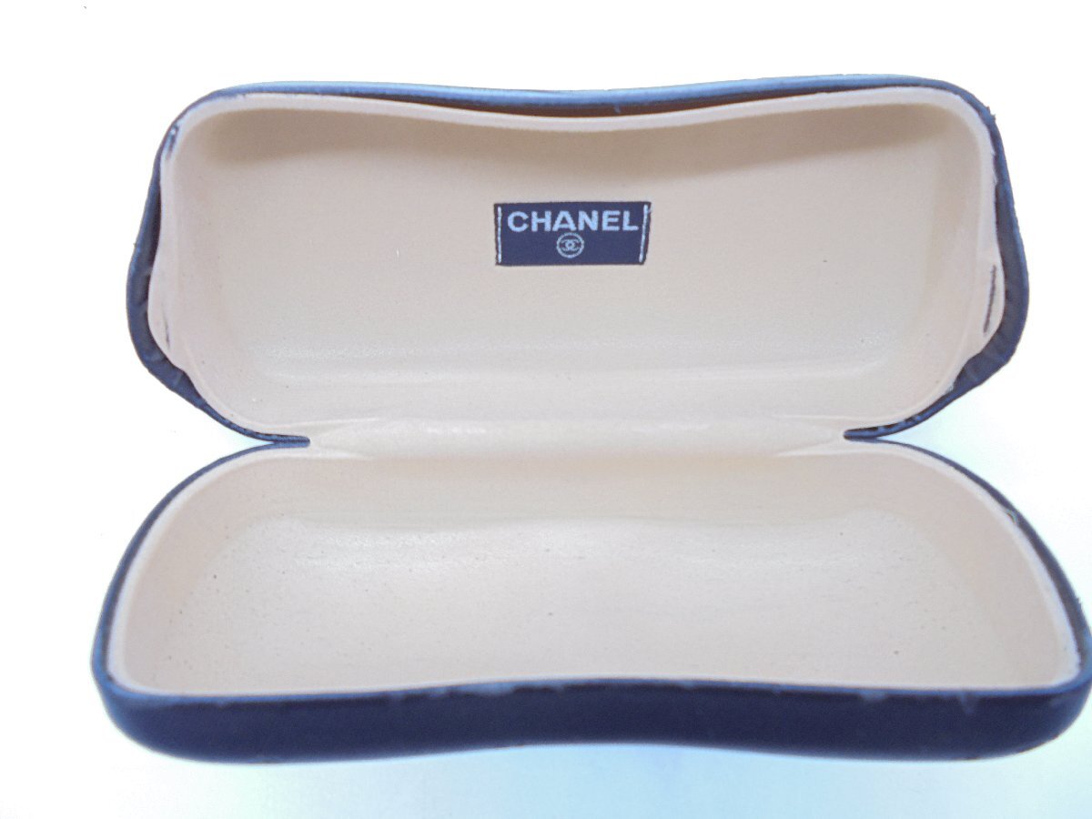 [80]1 иен ~CHANEL Chanel здесь Mark солнцезащитные очки 4128 64*11 125 оттенок коричневого царапина загрязнения есть с футляром текущее состояние товар 