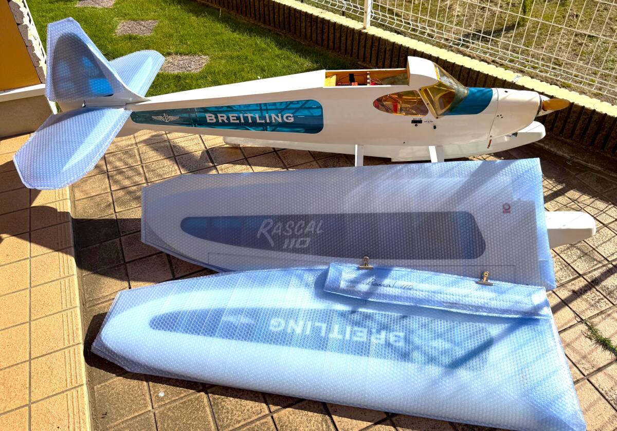 大型水上機 Rascal 110 ラスカル Saito FG-40 ガソリンエンジン_画像8