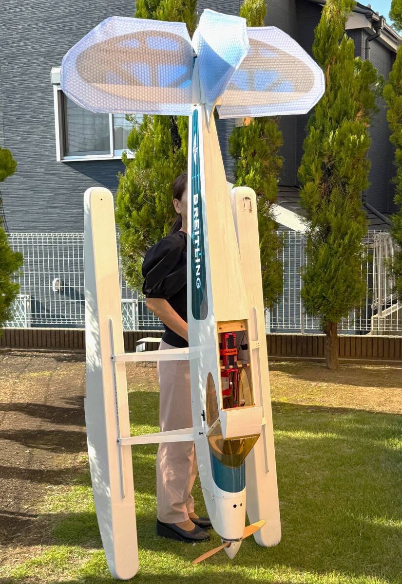 大型水上機 Rascal 110 ラスカル Saito FG-40 ガソリンエンジン_画像6