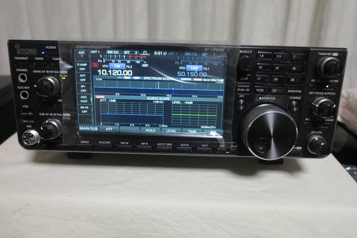 IC-7610(使用時間極少・美品）１００W_画像1