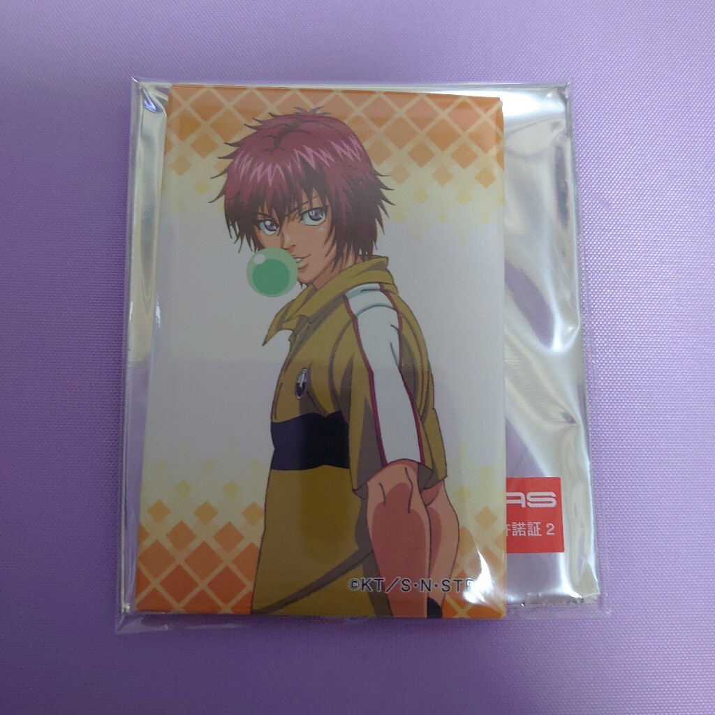 丸井ブン太 テニプリスト スクエア 缶バッジ テニスの王子様 テニプリの画像1