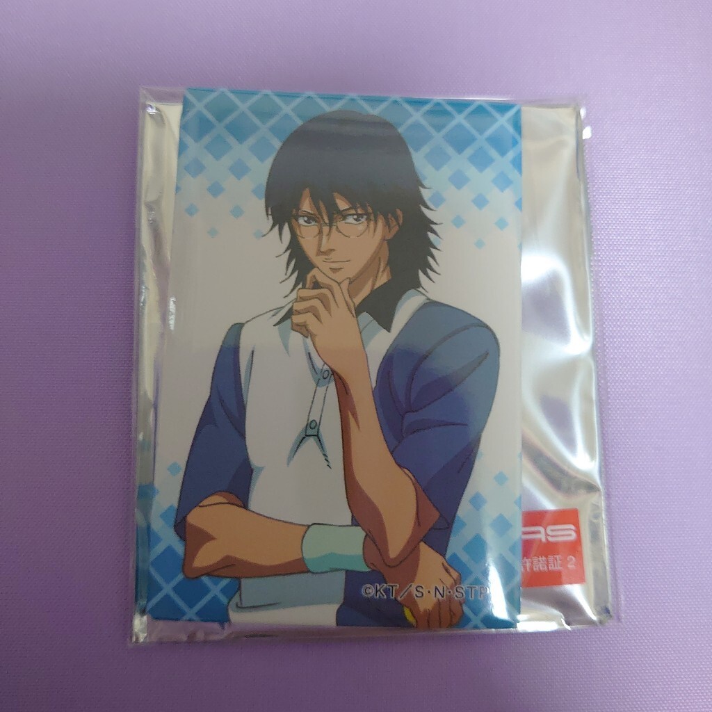 忍足侑士 テニプリスト スクエア 缶バッジ テニスの王子様 テニプリの画像1