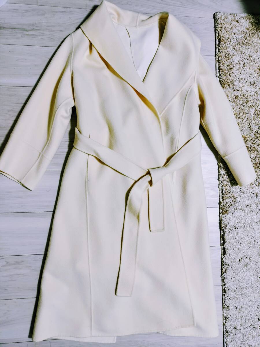 ANAYI アナイ　コート　ホワイト　白　サイズ36　値下げ_画像1