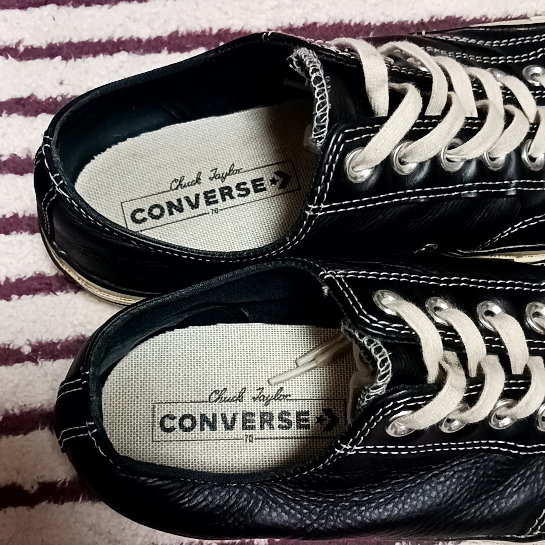 CONVERSE CT70 чёрный кожа все Star Converse черный молния Taylor 