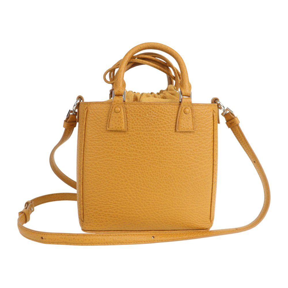 メゾンマルジェラ Maison Margiela 2WAY ショルダーバッグ 5AC トートバッグ ブラウン 中古SA 282831_画像2