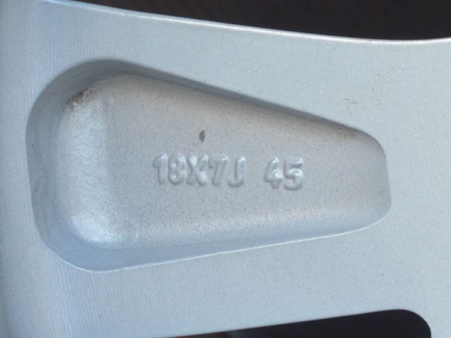 18in マツダ CX-30 純正ホイール 18X7.0J PCD 114.3 5穴 +45 ブリヂストン トランザ T005A 215/55R18 2025年製タイヤ付 ほぼ新車外し品_画像9