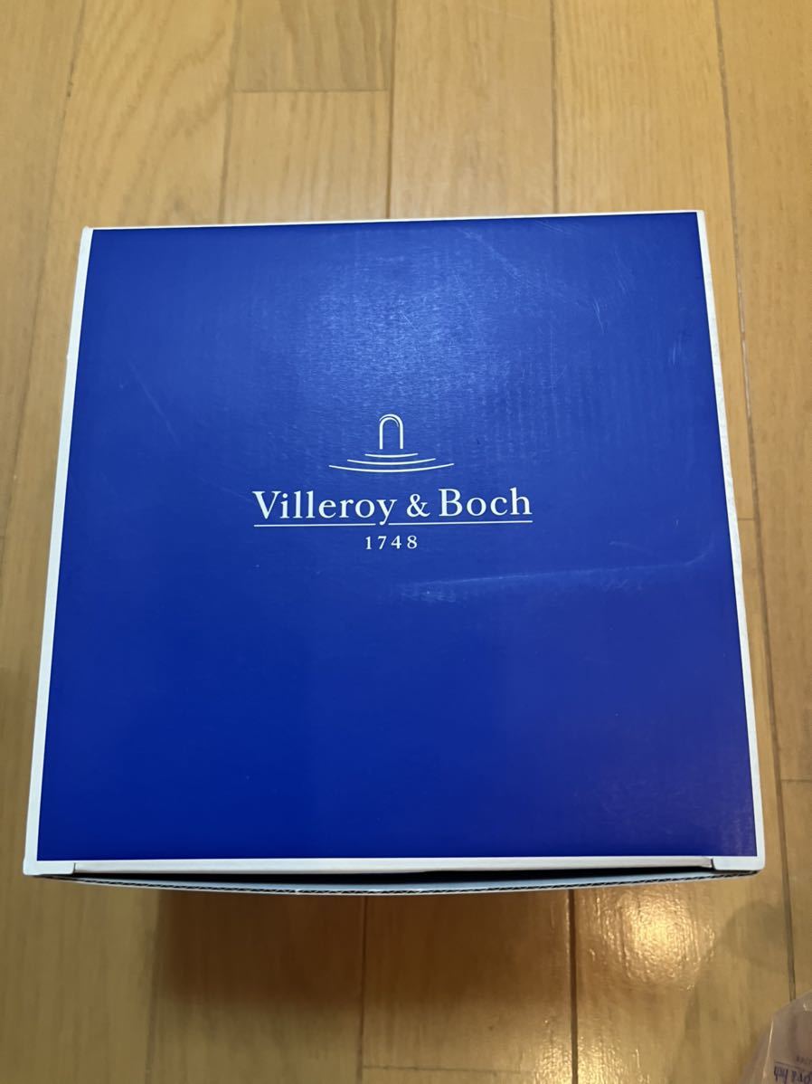Villeroy&Boch ビレロイ&ボッホ サラダボール　2点セット　未使用　クリスタル　貝殻　紫　パープル　レア_画像1