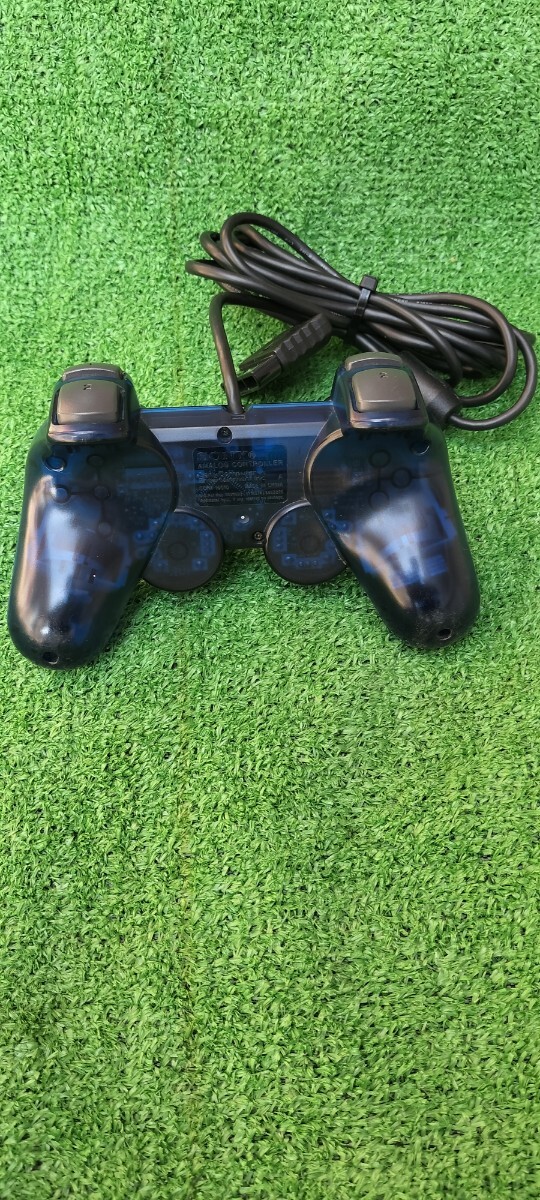 SONY純正PS2アナログコントローラー　デュアルショック2 オーシャンブルー_画像2