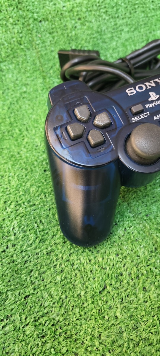 SONY純正PS2アナログコントローラー　デュアルショック2 オーシャンブルー_画像3