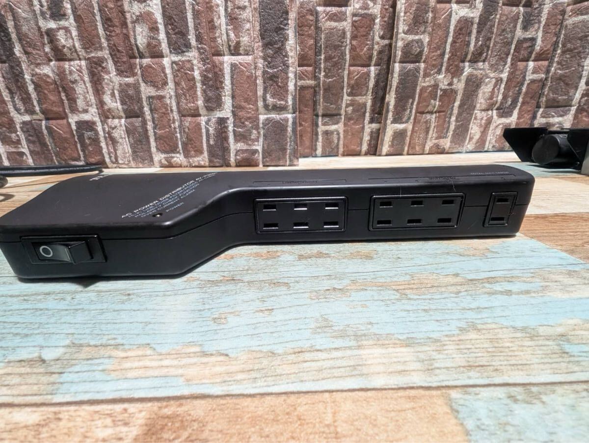 TEAC AC Power Distributor AV-P909P ティアック パワーディストリビューター 電源タップ Hi-Fi LINE NOISE FILTER 音質向上アクセサリー _画像3