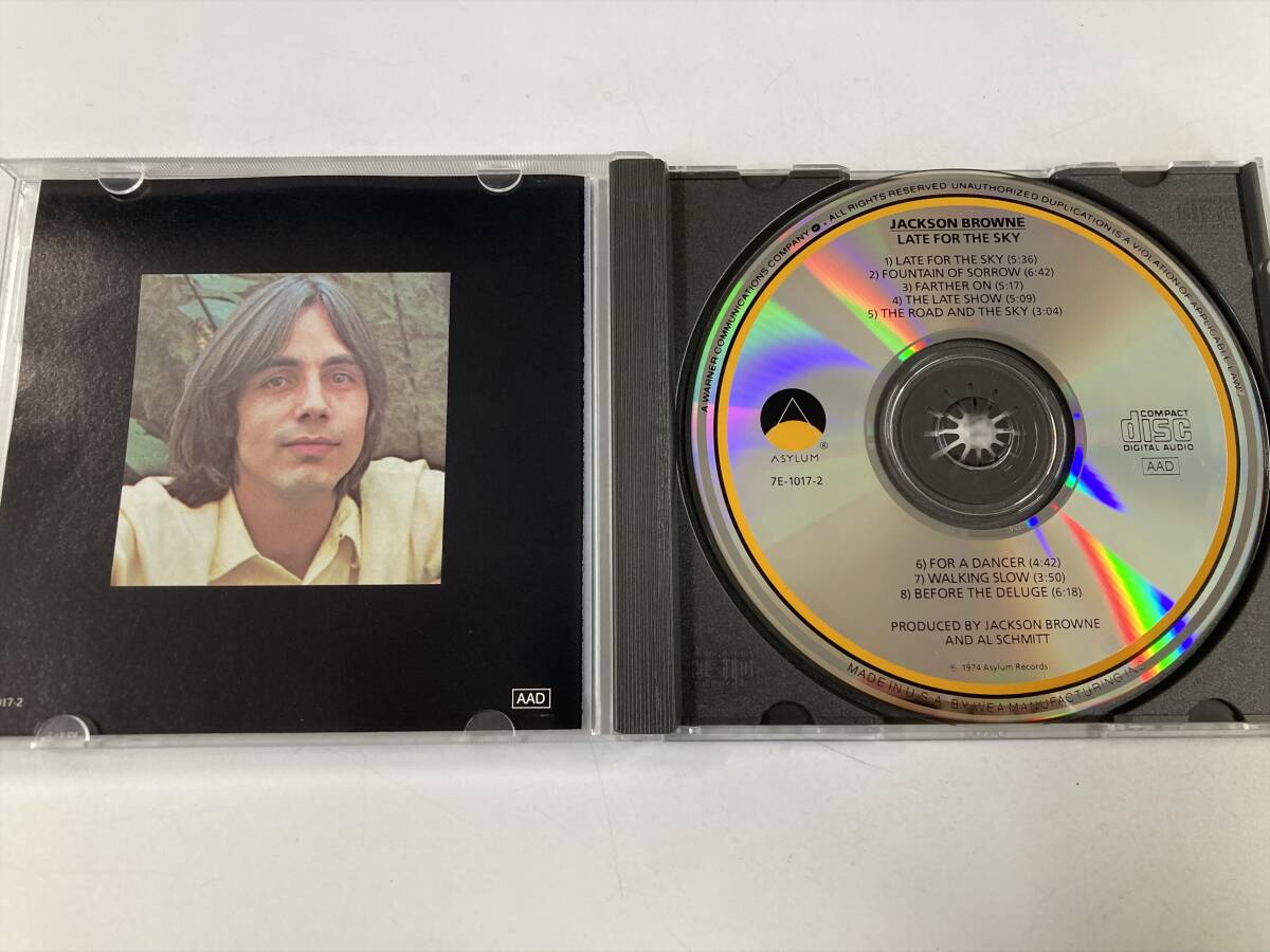 24188 Jackson Browne / Late For The Sky ジャクソン・ブラウン レイト・フォー・ザ・スカイ 輸入盤 CD_画像3
