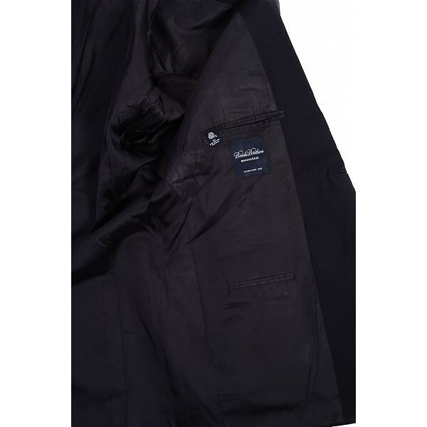 A5239/美品 秋冬 総裏 BROOKS BROTHERS ブルックスブラザーズ ウール 金ボタン テーラード シングル2Bジャケット XL程 濃紺/USA製 メンズ_画像8