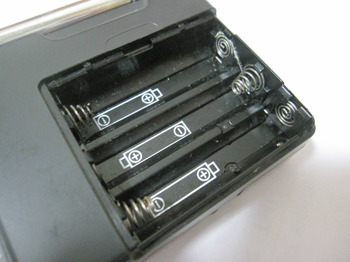 ジャンク SEIKO 服部セイコー LVD-212 ポータブル アナログ 液晶 テレビ VHF UHF 携帯型 日本製 1993_画像7