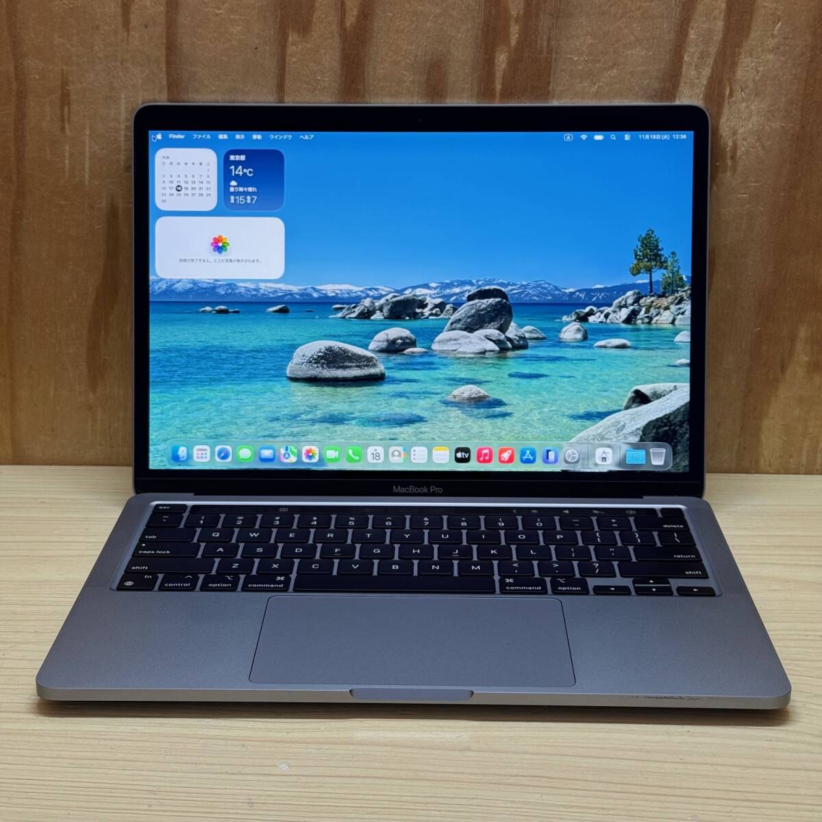 充放電回数:39◆Macbook Pro A2338 2020◆Apple M1チップ◆メモリ16GB◆SSD512GB◆タッチバー◆macOS Tahoe◆USキーボード_画像1