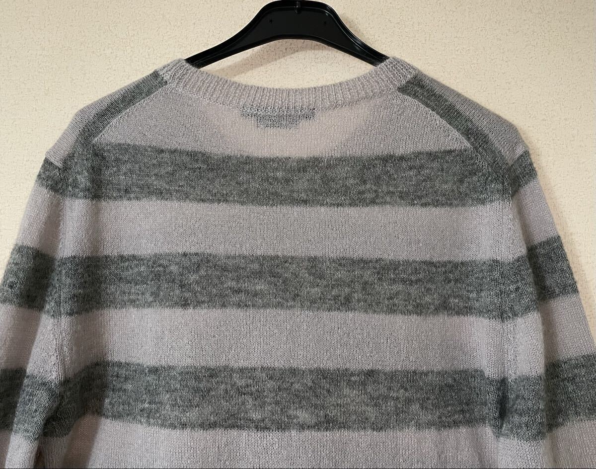 定価6.5万★美品★ MARC JACOBSマークジェイコブス モヘアボーダーニット　【イタリア製】【ここのえタグ 国内正規品】　44 46 セーター_画像5