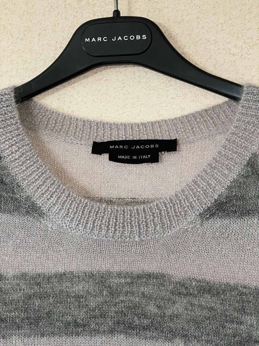 定価6.5万★美品★ MARC JACOBSマークジェイコブス モヘアボーダーニット　【イタリア製】【ここのえタグ 国内正規品】　44 46 セーター_画像2