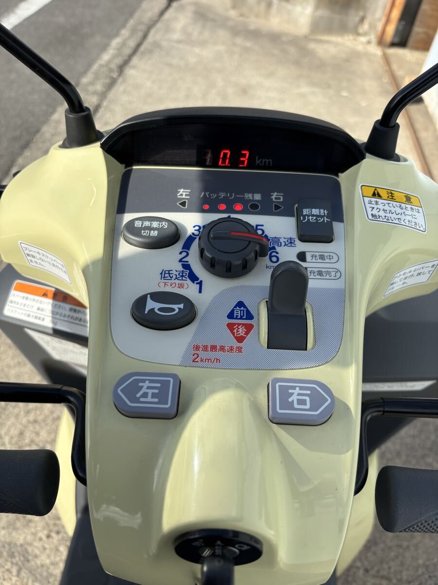  Suzuki SUZUKI электрический инвалидная коляска senior car ET4D9 Senior Car Nara departure 