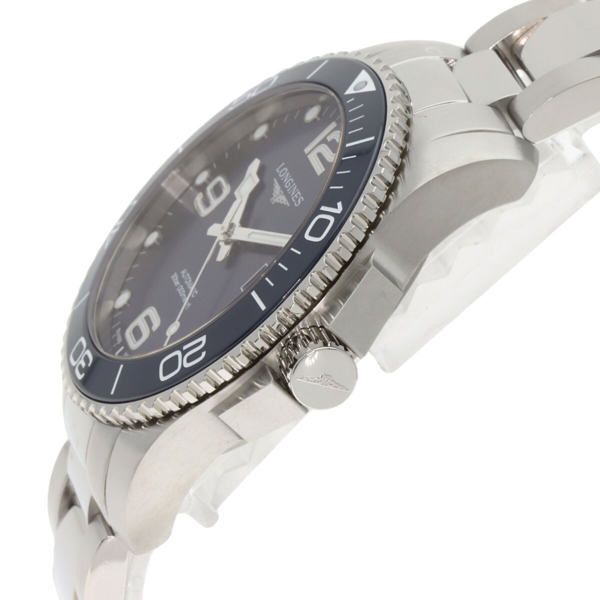 LONGINES ロンジン L3.781.4 ハイドロ コンクエスト 腕時計 ステンレススチール SS メンズ 中古_画像5