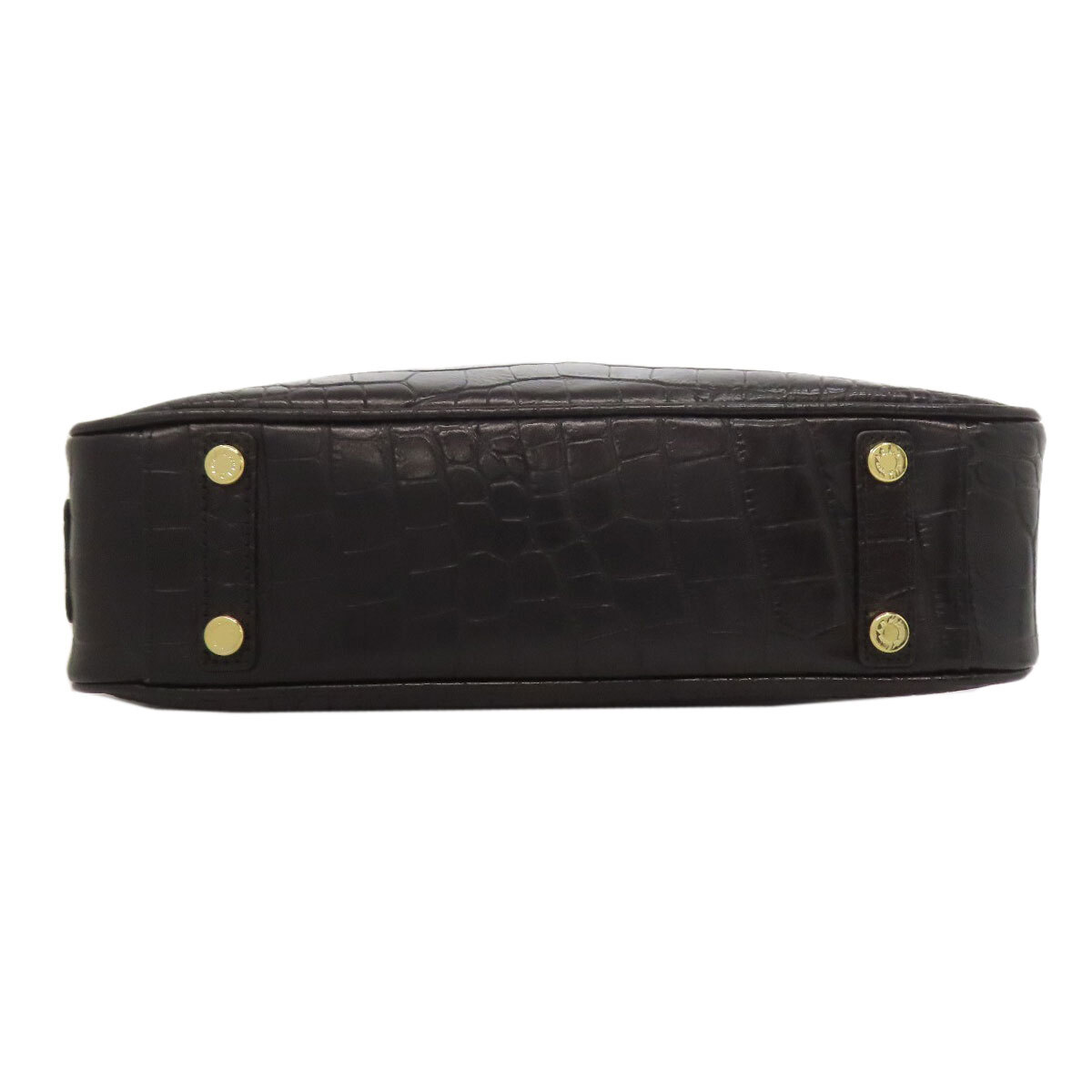 ADMJ エーディーエムジェイ 型押し トートバッグ レザー レディース 中古_画像4