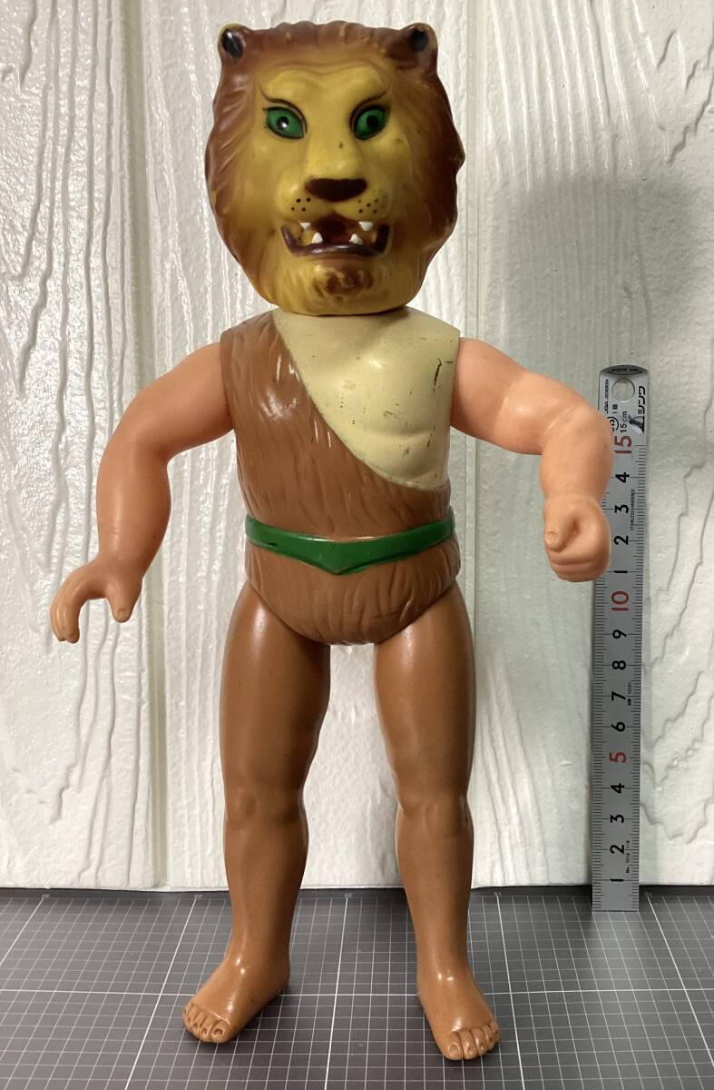 ザ・ライオンマン 中島製作所 タイガーマスク ソフビ フイギュア_画像1