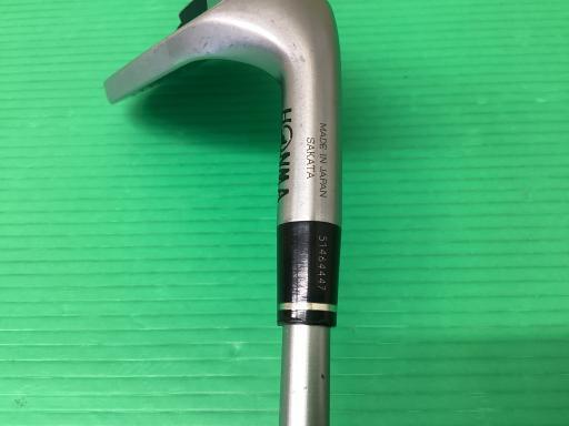 ホンマゴルフ ホンマ ビジール ウェッジ Be ZEAL 535 SW フレックスR 中古 Cランク_画像6