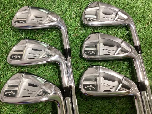 キャロウェイ ローグ アイアンセット PRO ROGUE PRO 6S USA フレックスS 中古 Cランク_画像1