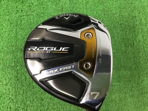 キャロウェイ ローグエスティー フェアウェイウッド MAX FAST ROGUE ST MAX FAST 7W フレックスR 中古 Cランク_画像1