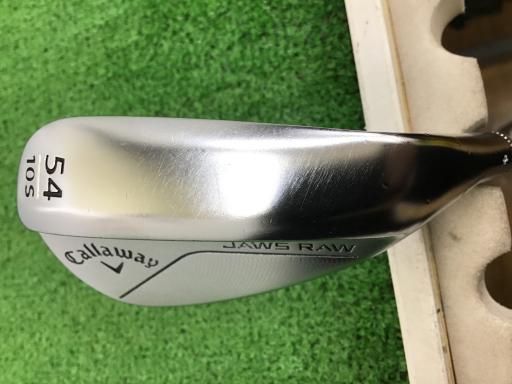 キャロウェイ ジョーズ ウェッジ RAW クロムメッキ JAWS RAW クロムメッキ 54°/10°S フレックスS 中古 Cランク_画像2