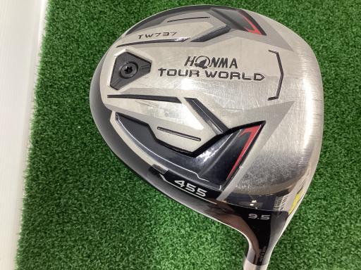 ホンマゴルフ ツアーワールド ホンマ HONMA ドライバー TOUR WORLD TW737 455 9.5° フレックスS 中古 Dランク_画像1