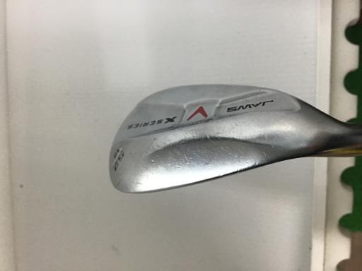キャロウェイ Callaway Xシリーズ ジョーズ ウェッジ X SERIES JAWS ミルキークロム 52°/12° レフティ フレックスS 中古 Cランク_画像3