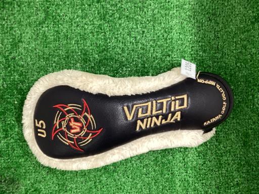 カタナゴルフ ヴォルティオ ボルティオ ニンジャ 忍者 ユーティリティ VOLTiO NINJA FG(ブラック) U5 フレックスR 中古 Cランク_画像6