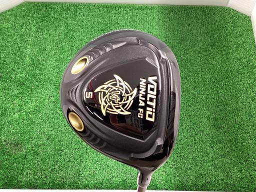 カタナゴルフ ヴォルティオ ボルティオ ニンジャ 忍者 フェアウェイウッド VOLTIO NINJA FG(ブラック) 5W フレックスR 中古 Cランク_画像1