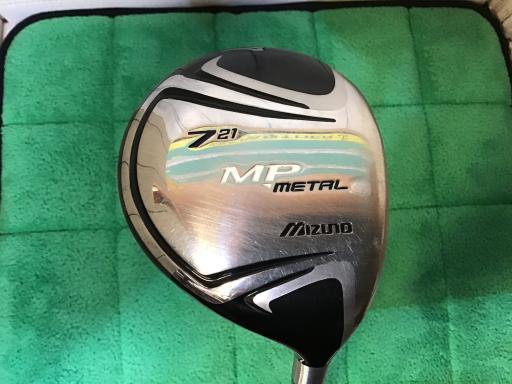 ミズノ メタル フェアウェイウッド MP METAL 7W フレックスSR 中古 Cランク_画像1