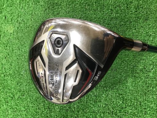 ホンマゴルフ ツアーワールド ホンマ HONMA フェアウェイウッド TOUR WORLD TW737 3W(13°) フレックスS 中古 Cランク_画像1