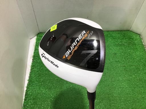 テーラーメイド Taylormade バーナー スーパーファスト フェアウェイウッド BURNER SUPER FAST 2.0 7W USA フレックスS 中古 Cランク_画像2
