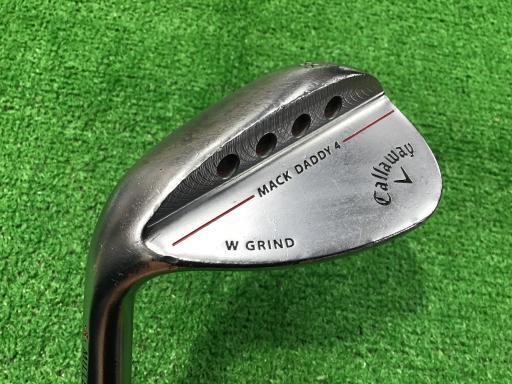 キャロウェイ MACK DADDY 4 クロムメッキ 58°/12°W レフティ ウェッジ WG フレックスS_画像2