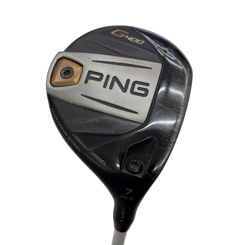 ピン G400 7W フェアウェイウッド FW フレックスSR_画像1
